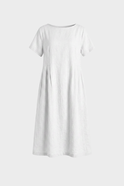 Women's Oversized Linen Maxi | Batwing