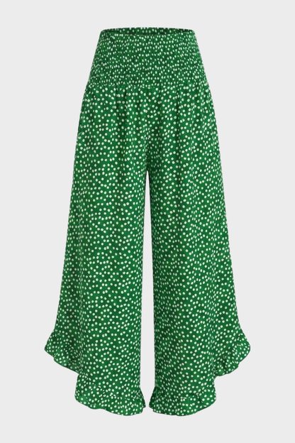Women's Wide-Leg Trousers | Floral