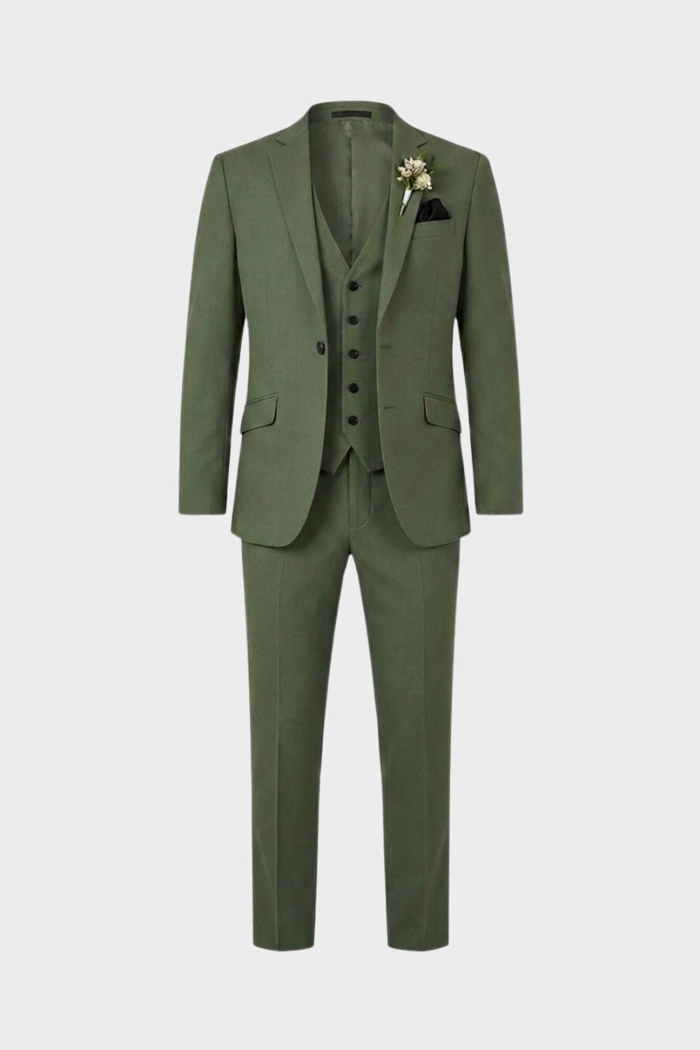 Men's Slim Fit Three-Piece Suit
