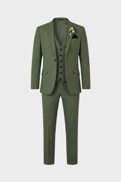 Men's Slim Fit Three-Piece Suit