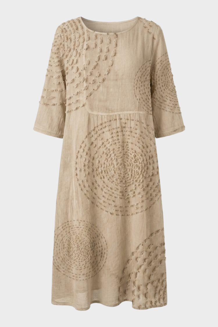 Women's Linen-Look Midi | Textured