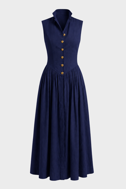 Women's Pleated A-Line Midi | Flare