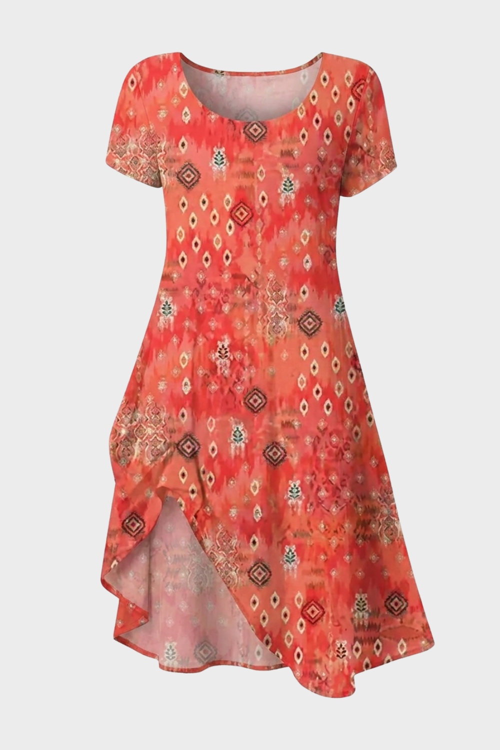Women's Boho Swing Dress | Print