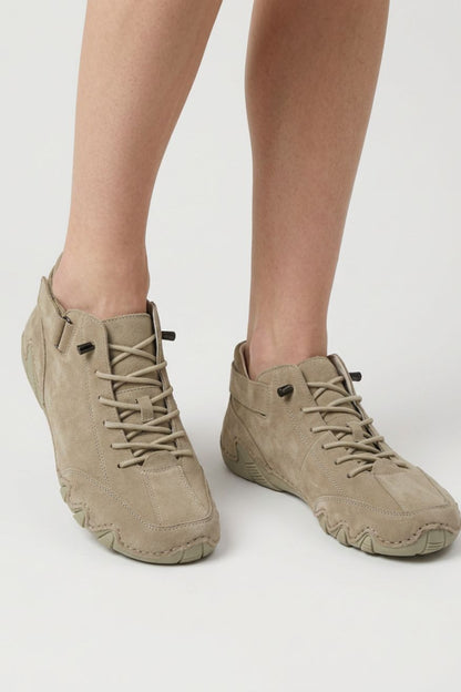 Men's Sneakers with Laces and Profile Sole