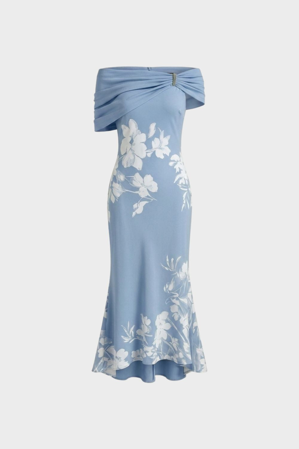 Women's Bardot Floral Midi | Fishtail