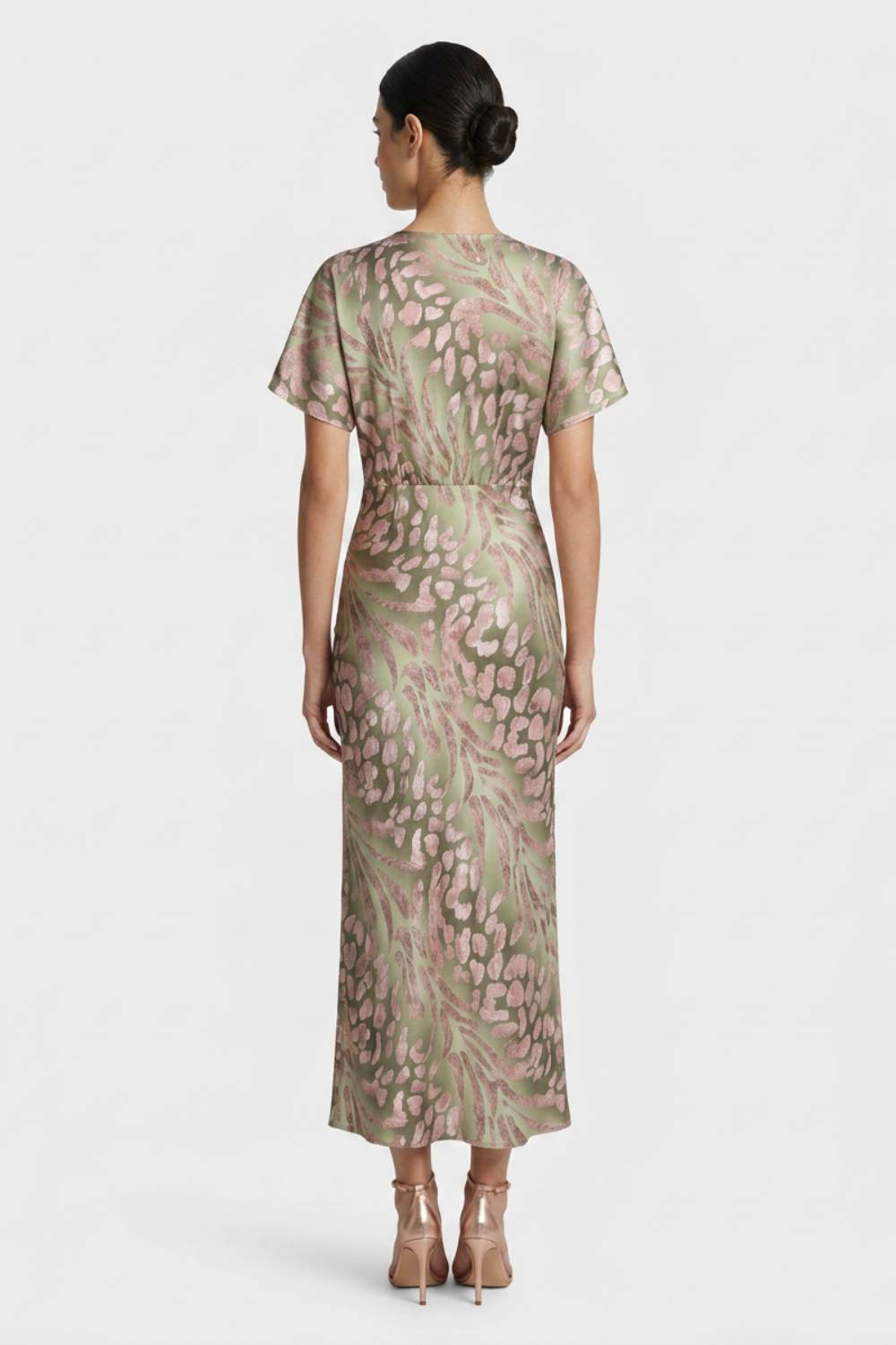Women's Twist-Front Maxi | Deep V