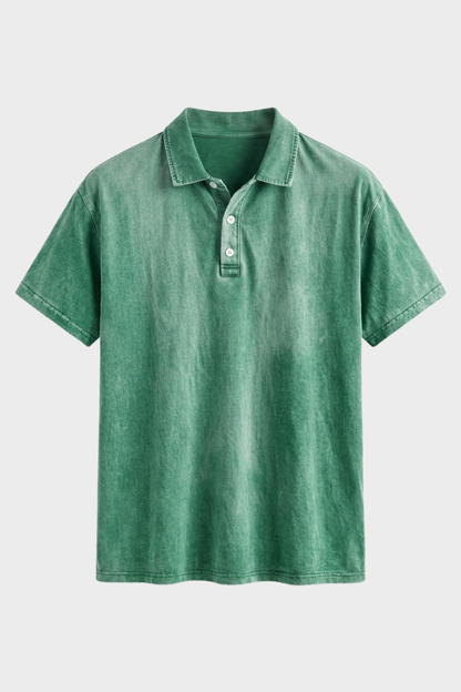 Men's Washed Polo Shirt | Vintage