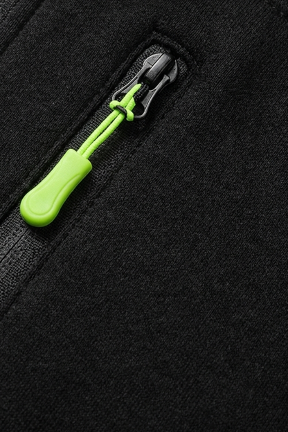 Men's Zip-Up Hoodie Jacket | Chest Pocket