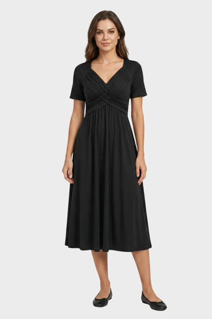 Women's Empire Midi | Cross-Front