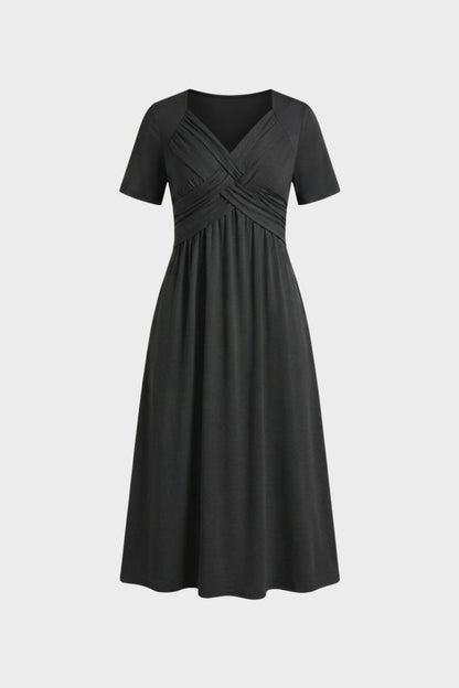 Women's Empire Midi | Cross-Front