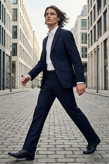 Men's Suit Trousers Slim Fit