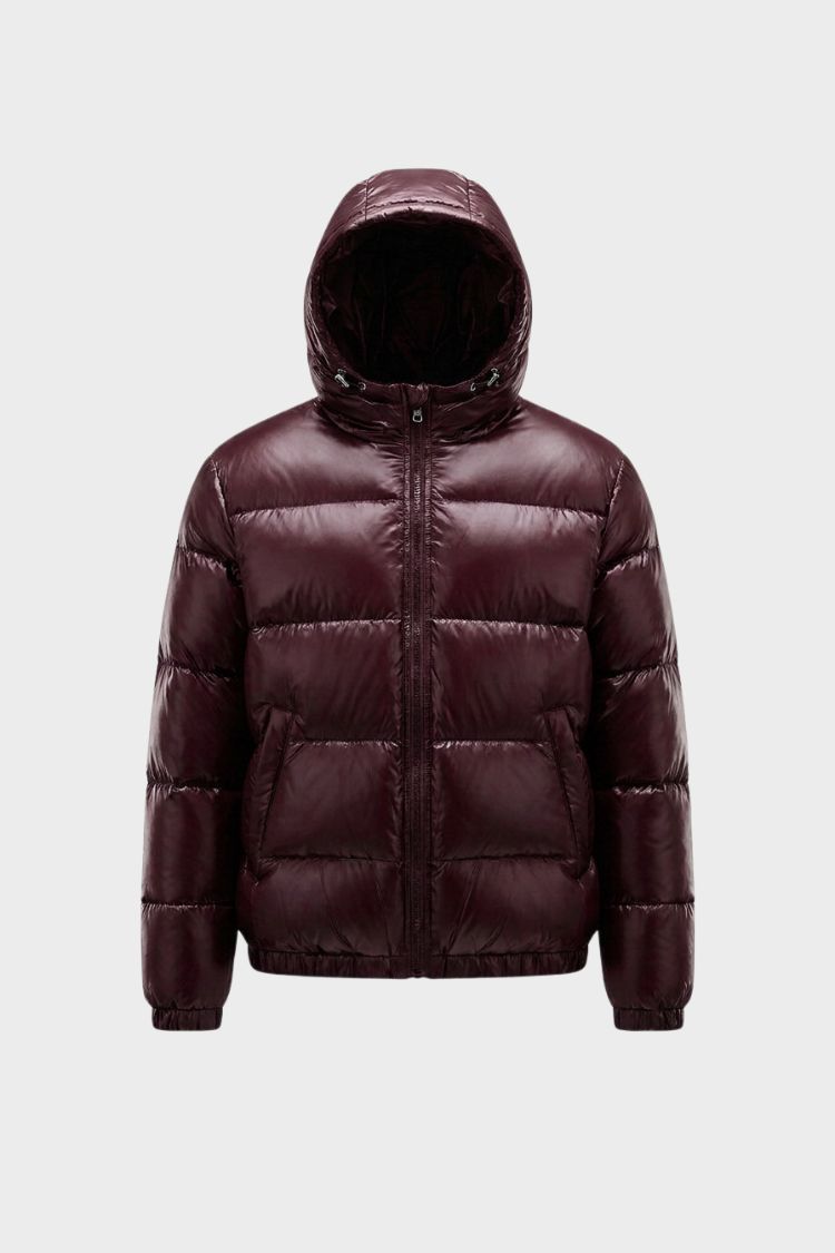Women's Shiny Puffer Jacket | Hooded Design