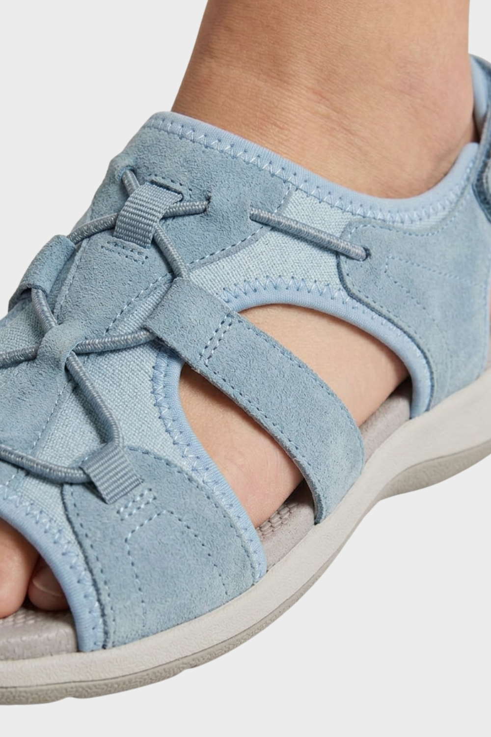 Women's Sandals with Velcro and Straps