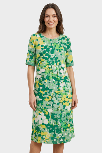 Women's Floral Midi Dress | Pockets