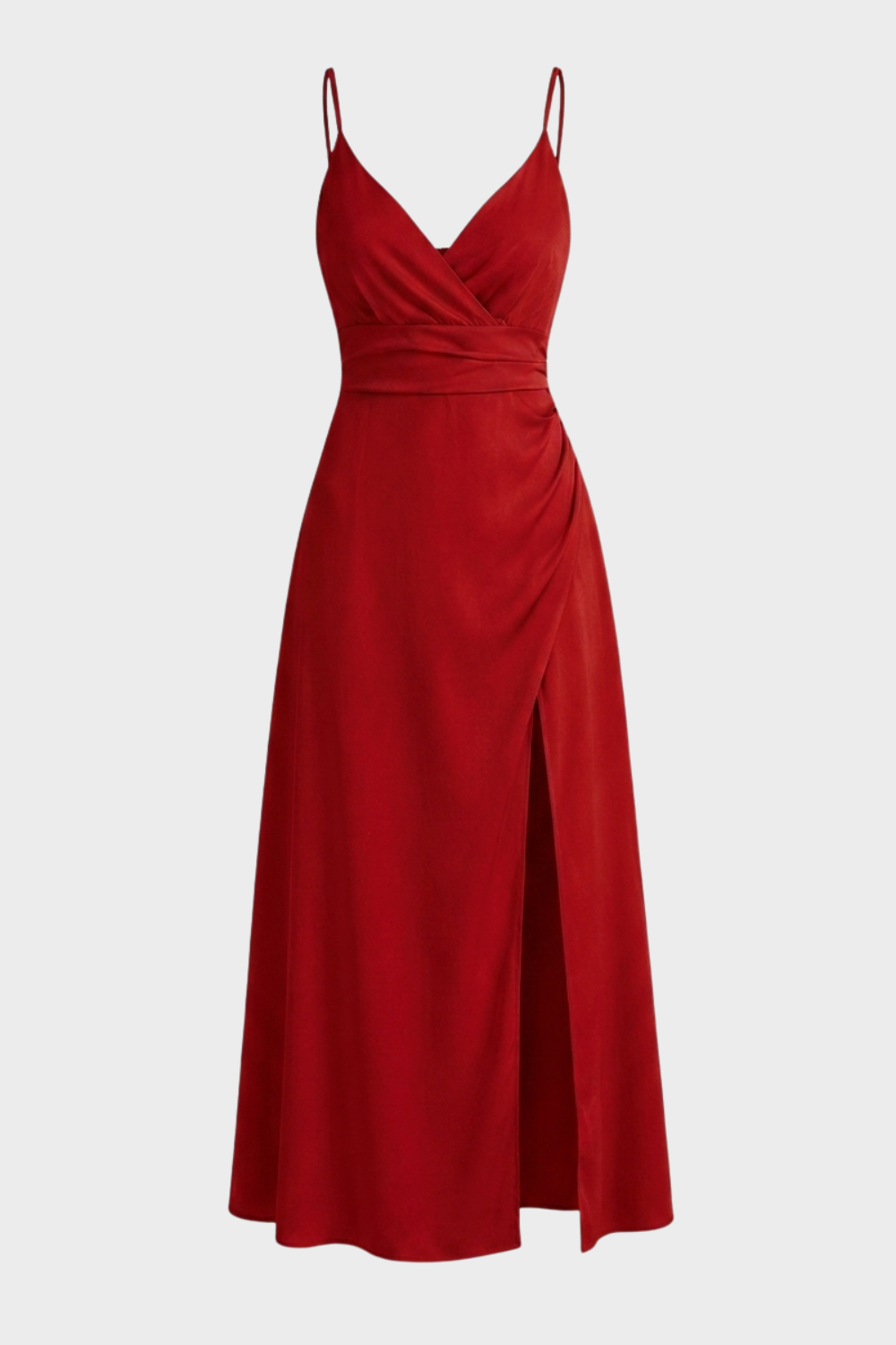 Women's Slip Maxi Dress | V-Neck