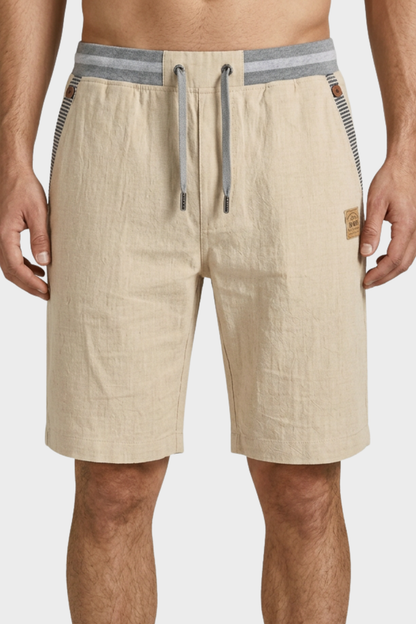 Men's Drawstring Shorts | Contrast Waistband