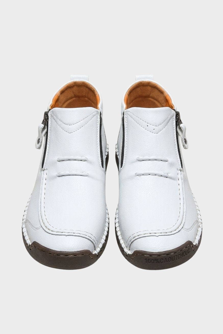 Herren Freizeit-Halbschuhe | Schnürung & Seitenreißverschluss