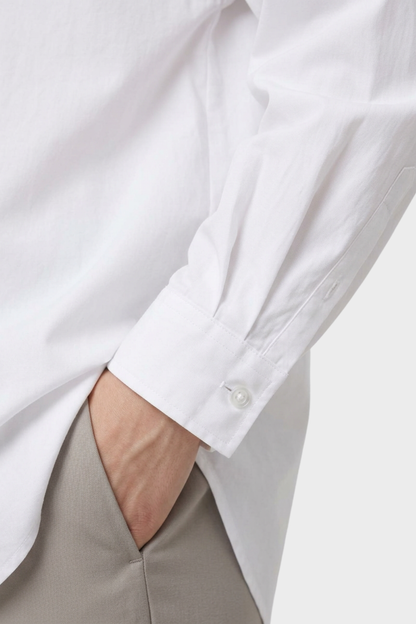 Women's Long Sleeve Shirt Blouse with Collar