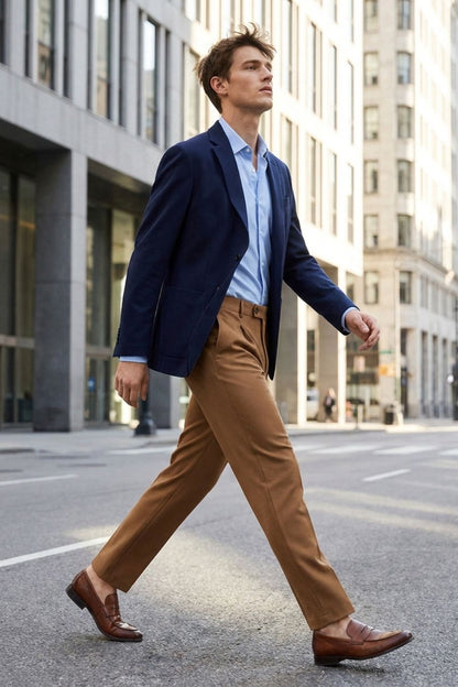 Men's Suit Trousers Slim Fit
