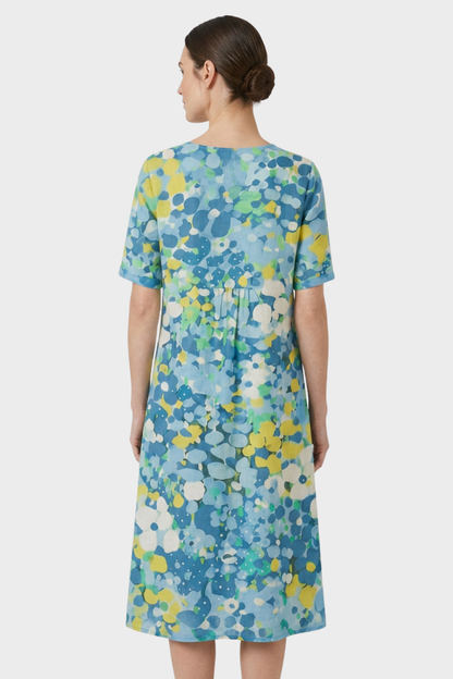 Women's Floral Midi Dress | Pockets