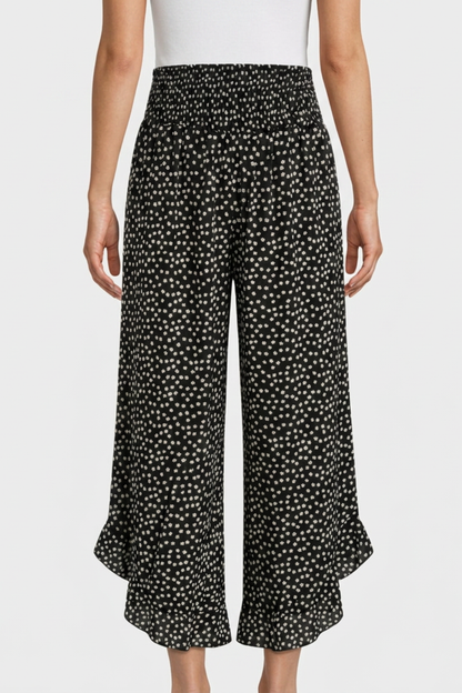 Women's Wide-Leg Trousers | Floral