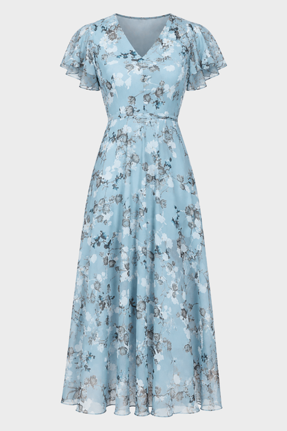 Women's Floral Wedding Maxi | Flutter