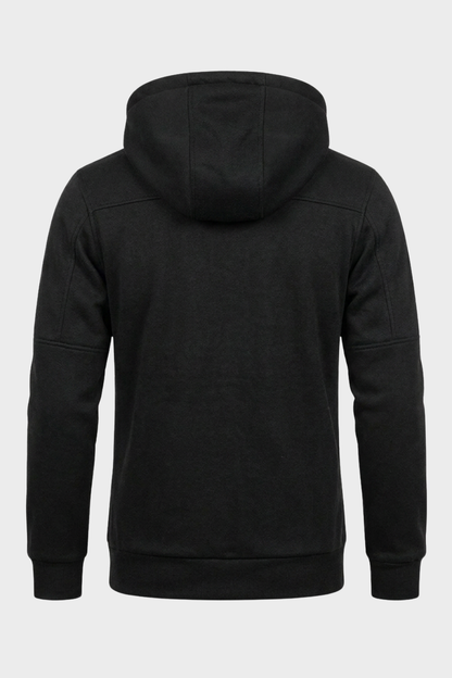Men's Zip-Up Hoodie Jacket | Chest Pocket