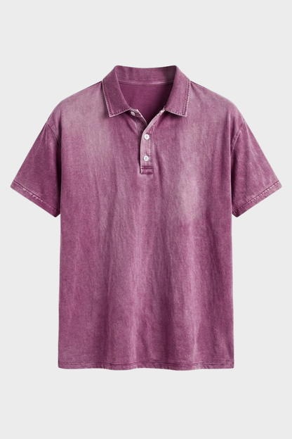 Men's Washed Polo Shirt | Vintage