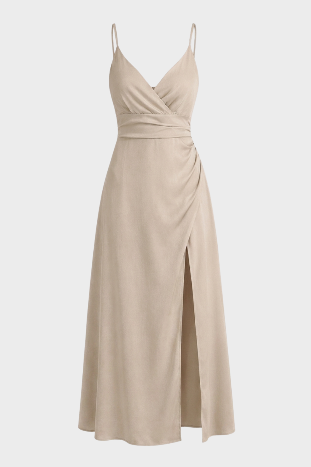 Women's Slip Maxi Dress | V-Neck