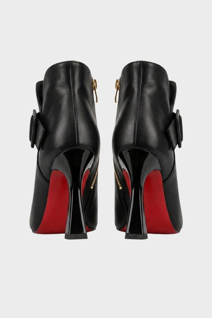 Women's Pointed Ankle Boots | Buckle Strap