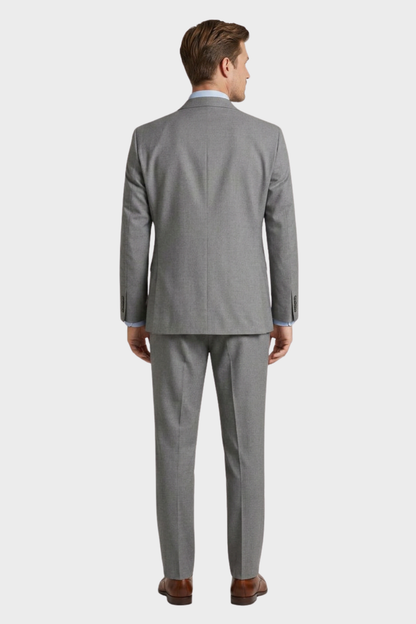 Men's Suit with Waistcoat Single-Breasted Classic Cut