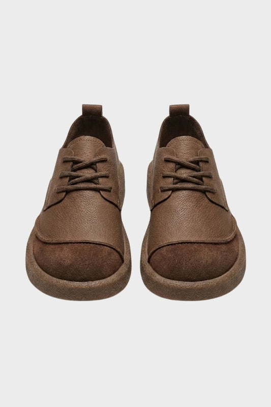 Men's Casual Lace-Up Shoes | Round Toe