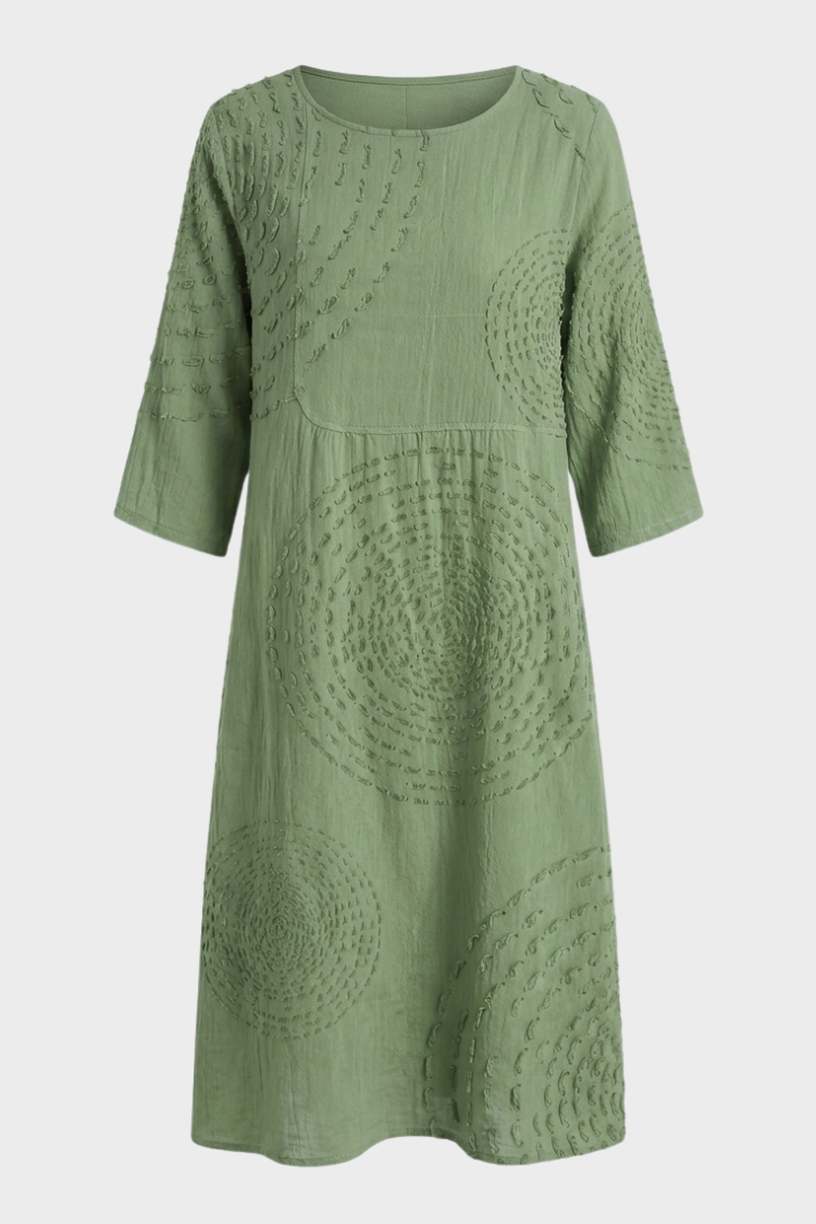 Women's Linen-Look Midi | Textured