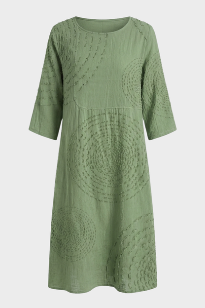 Women's Linen-Look Midi | Textured