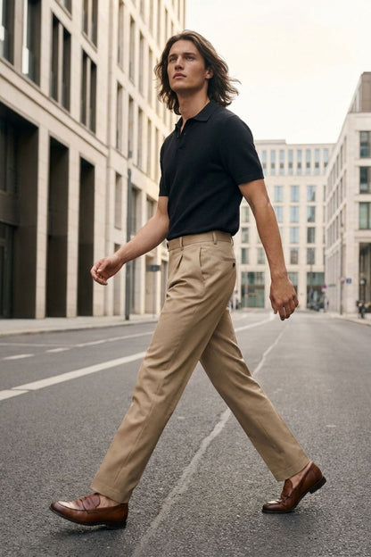 Men's Suit Trousers Slim Fit