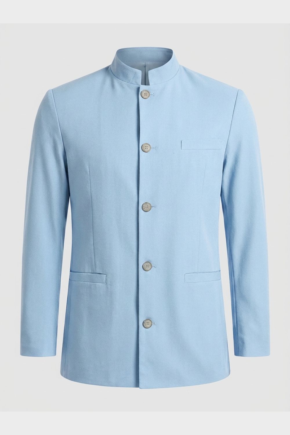 Men's Nehru Collar Blazer | Tailored Fit