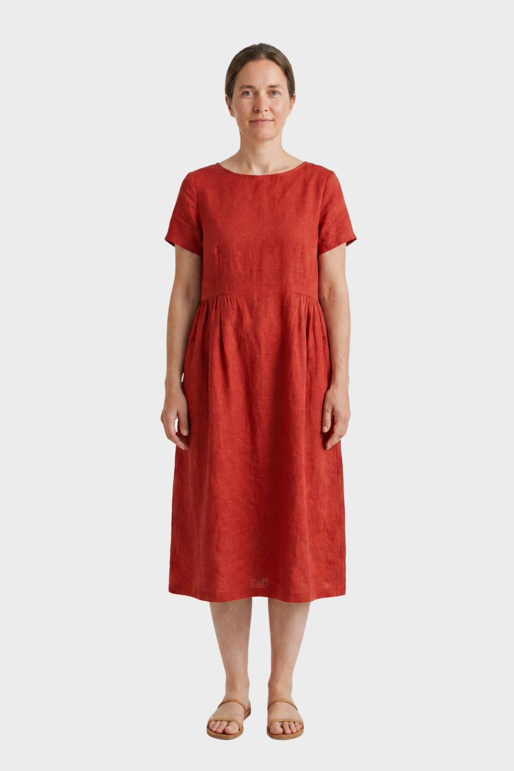 Women's Oversized Linen Maxi | Batwing