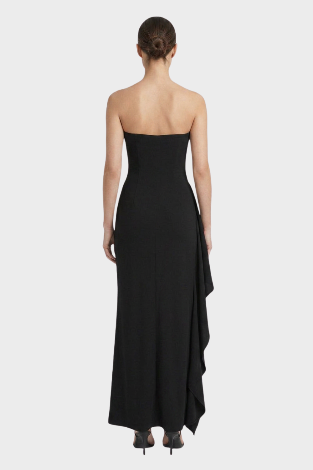 Evening Dress for Women Long with Split and Draping
