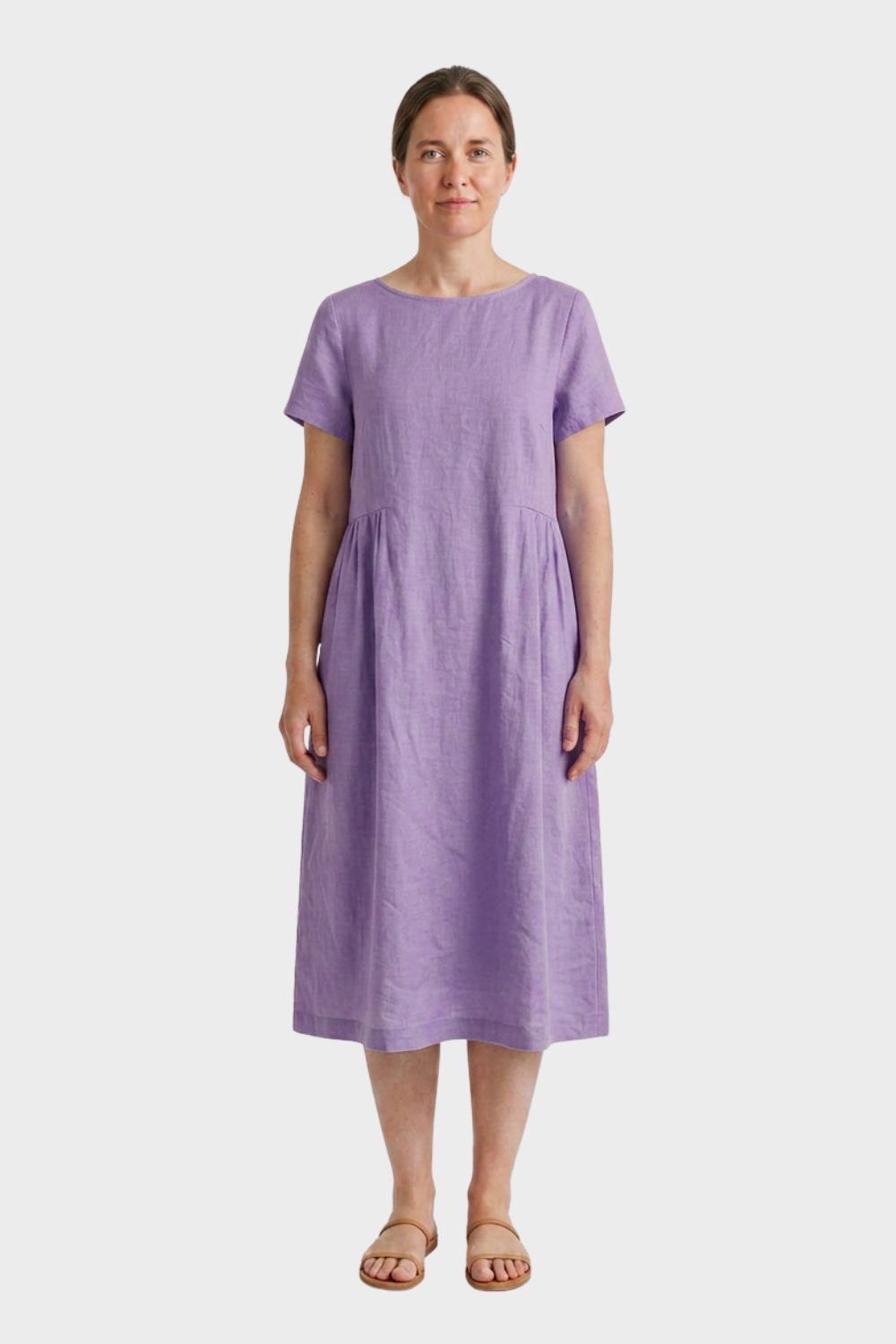 Women's Oversized Linen Maxi | Batwing
