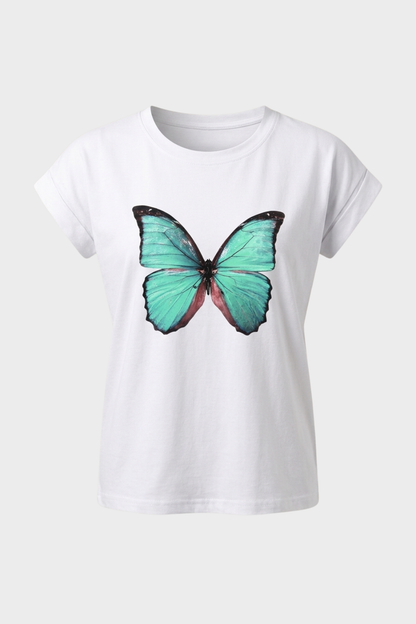 Women's Graphic T-Shirt | Heart Print