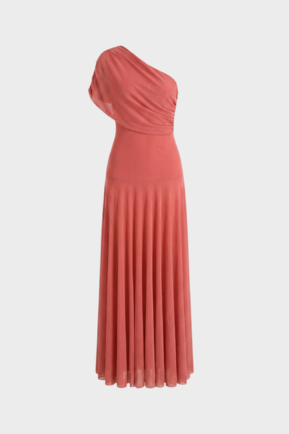 Women's One-Shoulder Maxi | Draped