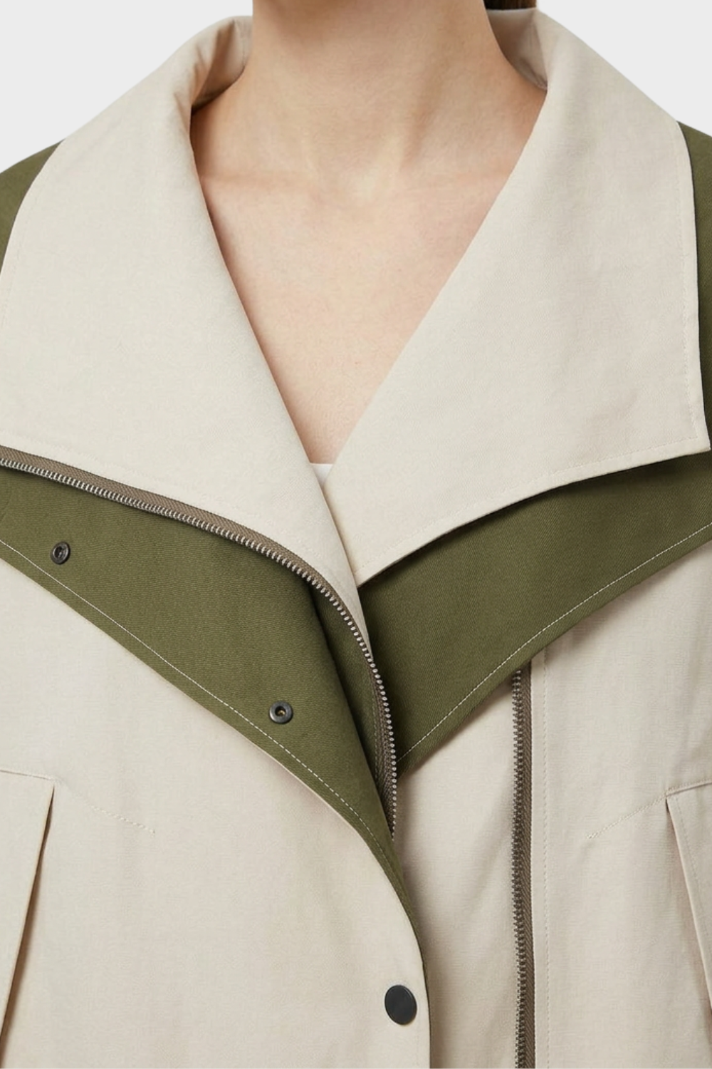 Women's Jacket with Hood and Zip