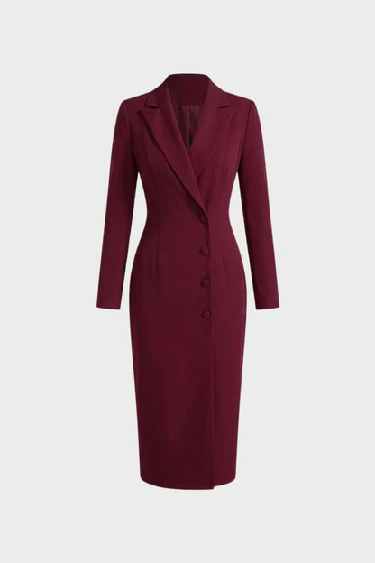 Women's Blazer Midi Dress | Tailored