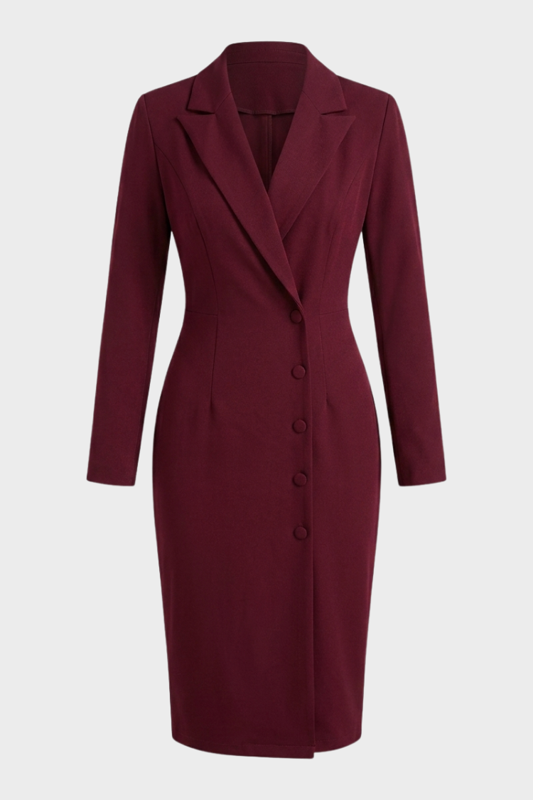 Women's Blazer Midi Dress | Tailored
