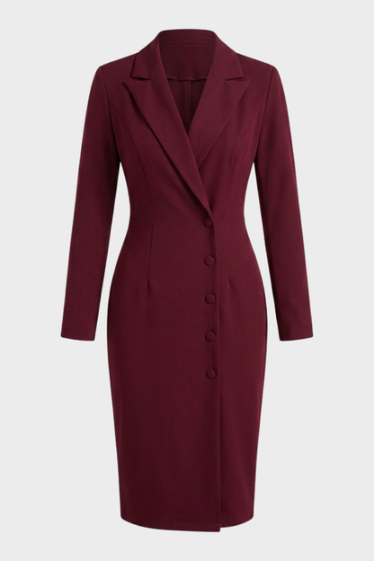 Women's Blazer Midi Dress | Tailored