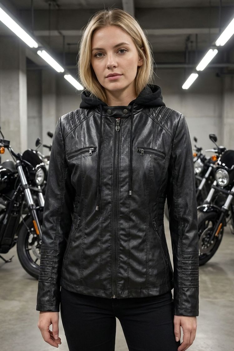 Women's Hooded Jacket | Fitted Silhouette