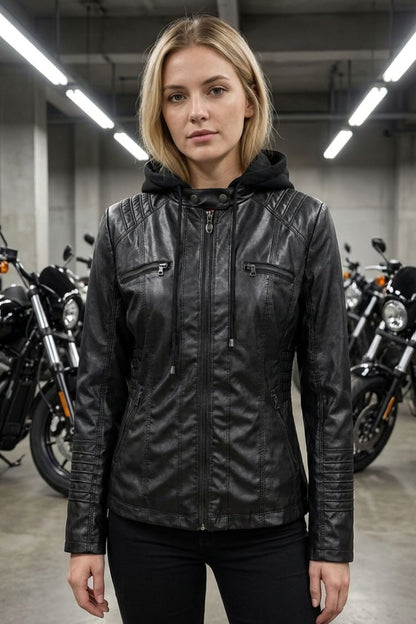 Women's Hooded Jacket | Fitted Silhouette