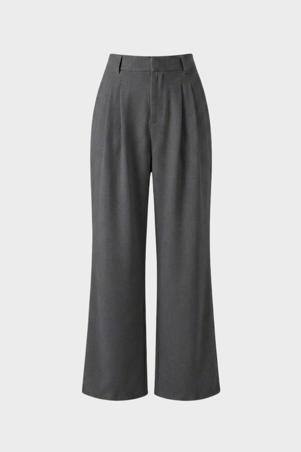 Wide-Leg Trousers for Women with High Waist