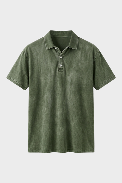 Men's Washed Polo Shirt | Vintage
