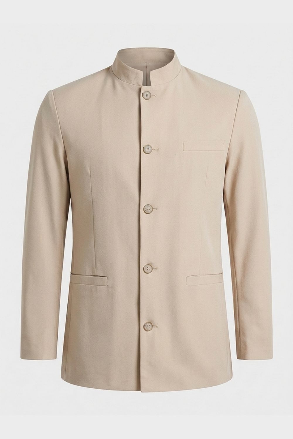 Men's Nehru Collar Blazer | Tailored Fit